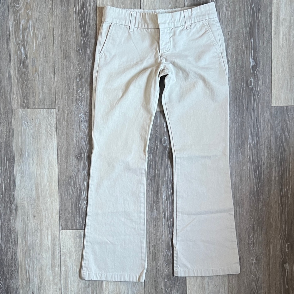 **RARE** Juicy Couture Cream Boot Cut Pants